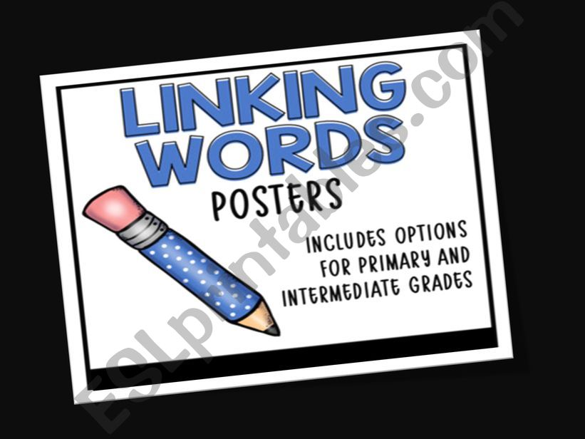 BAC LINKING WORDS powerpoint