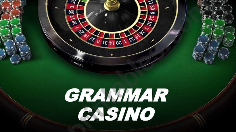 Present Simple vs Present Continuous. Grammar Casino