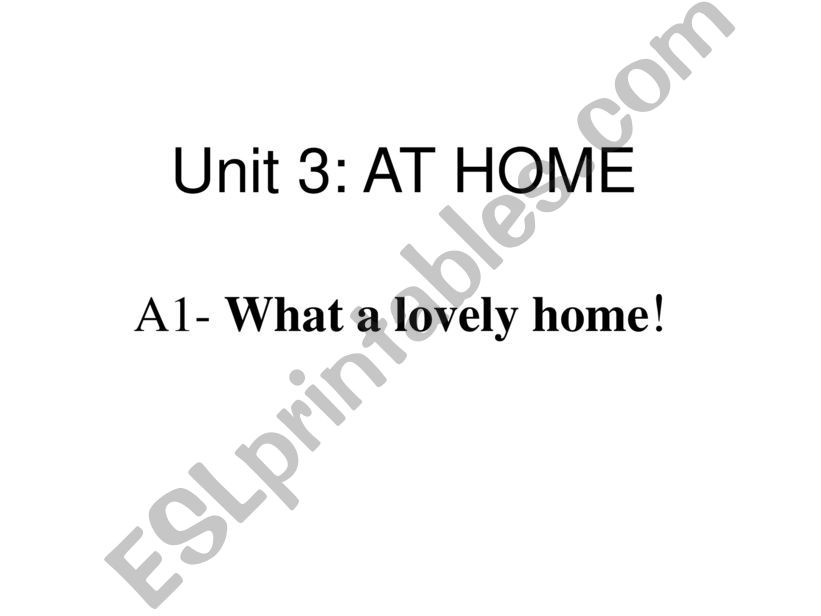 At Home powerpoint