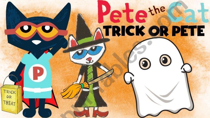 Quizz Pete The Cat - Halloween