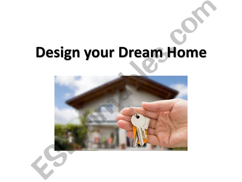 Design your dream house powerpoint