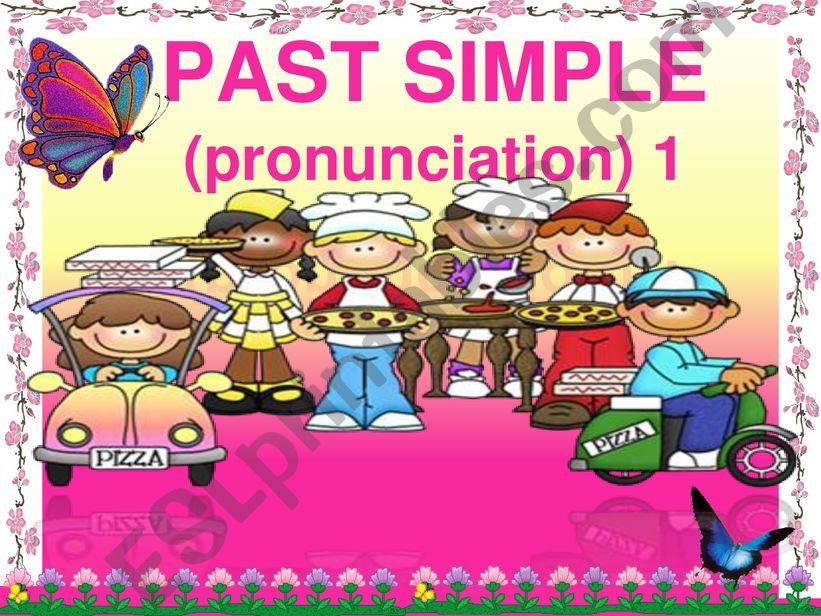 ed pronunciation game powerpoint