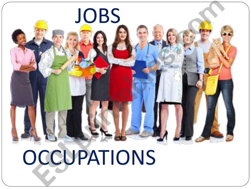 JOBS AND OCCUPATIONS powerpoint