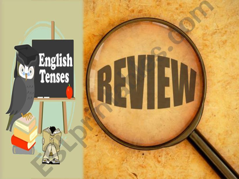 review tenses powerpoint