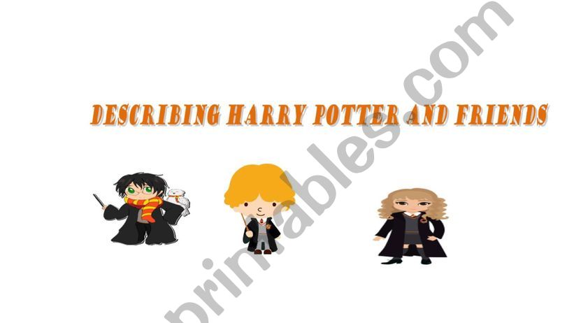 harry potter powerpoint