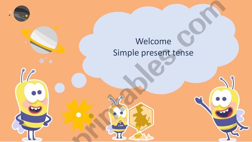 simple present powerpoint