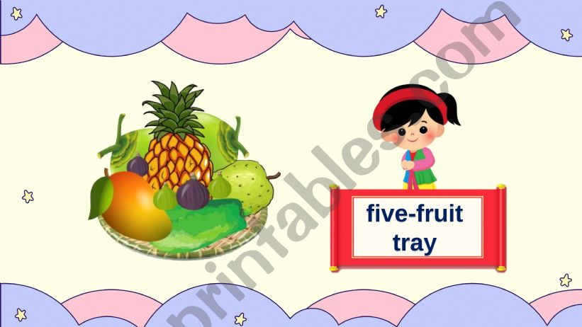 What can you see at Tet powerpoint