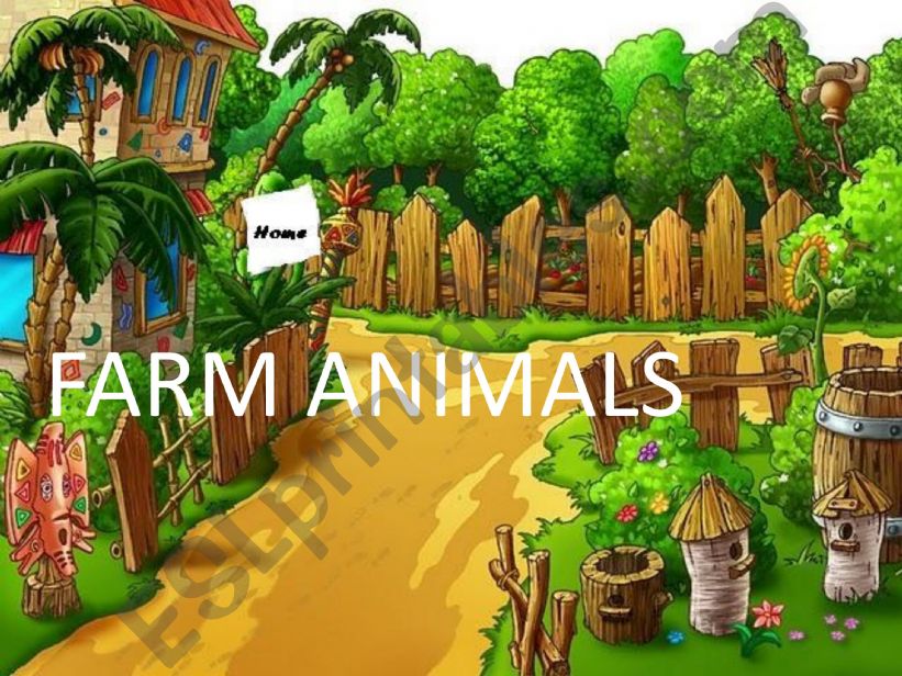 Farm animals  powerpoint