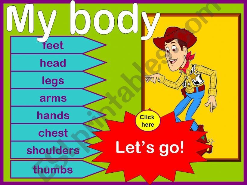 My body powerpoint