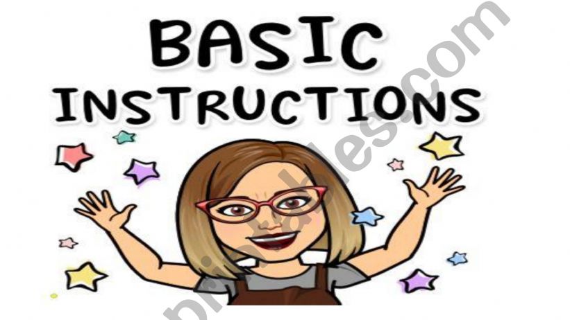 Basic instructions powerpoint