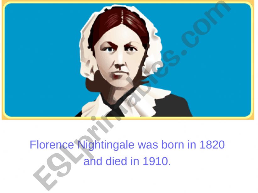 FLORENCE NIGHTINGALE powerpoint