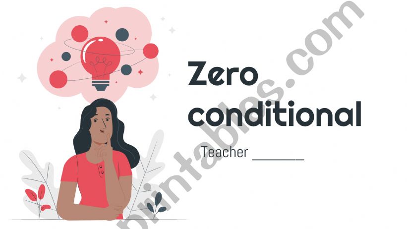 Zero Conditional  powerpoint