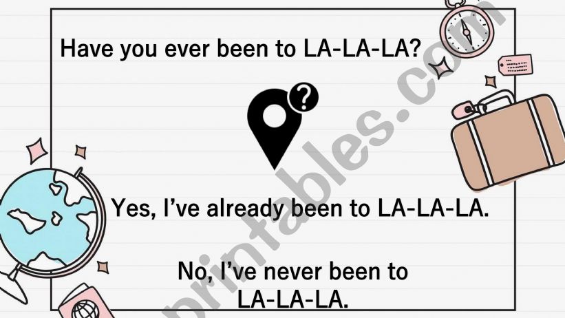 Have you ever been to LA LA LA?