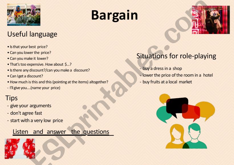 Bargain powerpoint