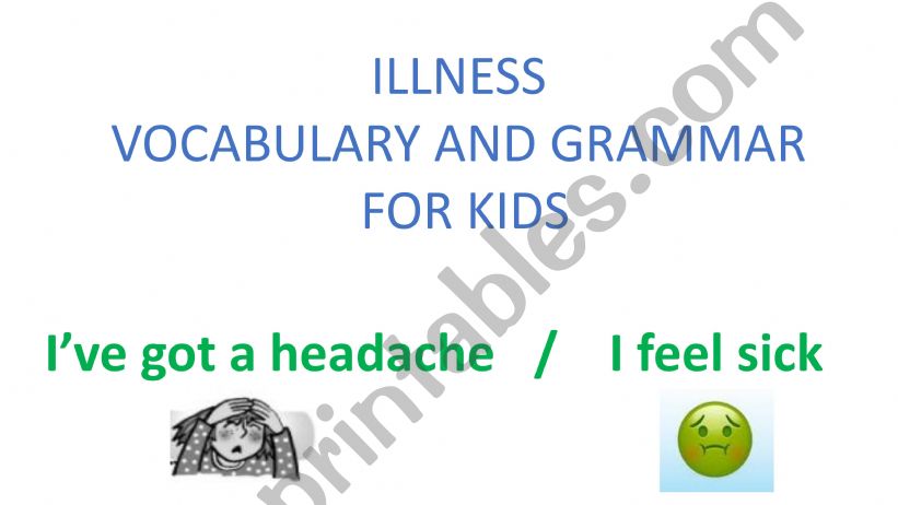 Ive got a headache powerpoint