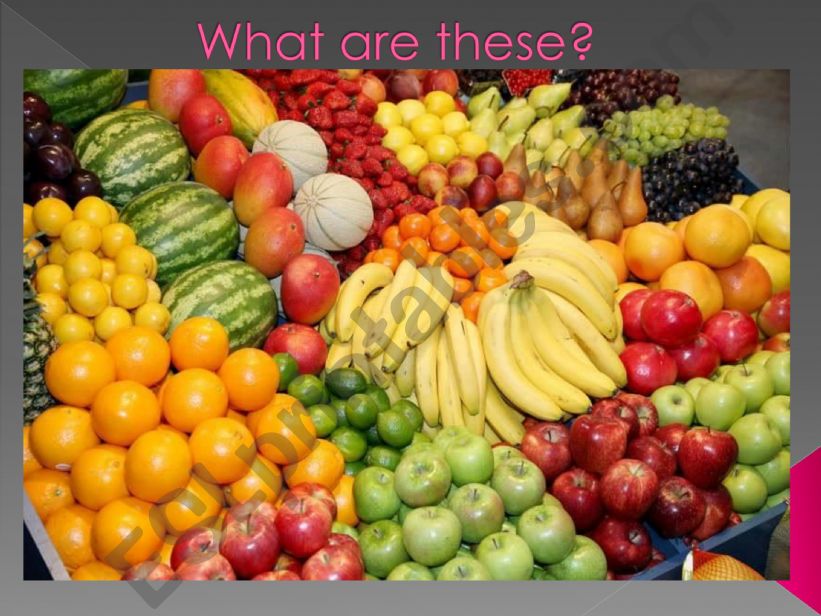 Fruits with hidden pic game powerpoint