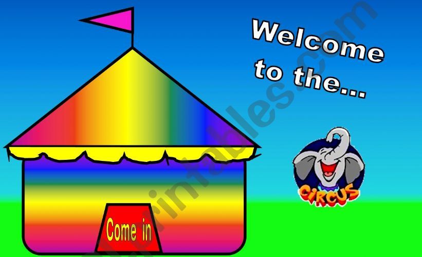 WELCOME TO THE CIRCUS! powerpoint