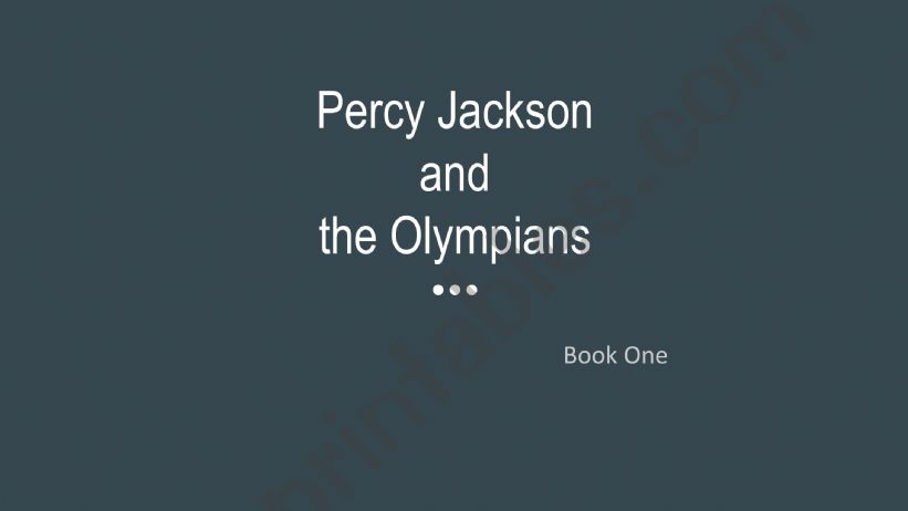 The Lightning Thief_Ch1-2 powerpoint