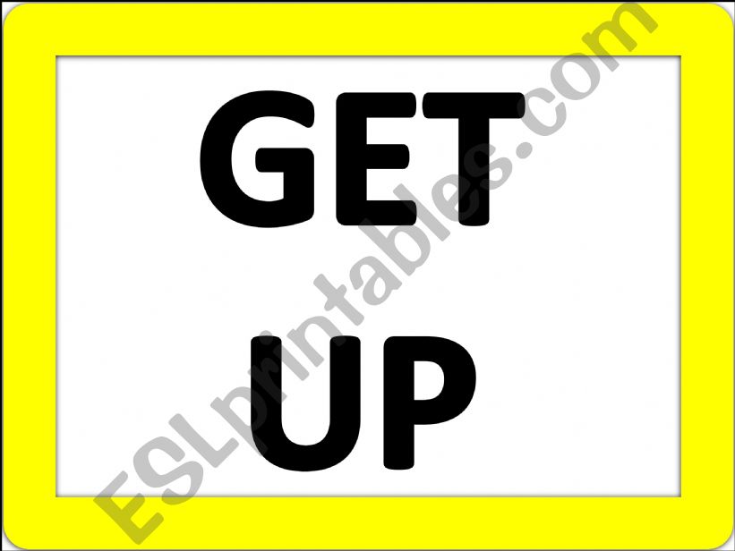 VERBS PRESENT (ROUTINES) powerpoint