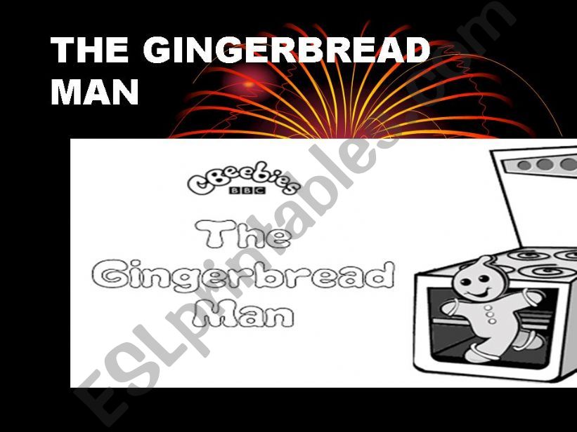 The GIngerbread Man! powerpoint