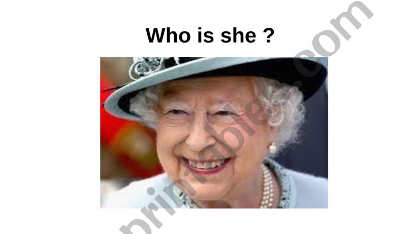 Queen Elizabeth�s death powerpoint