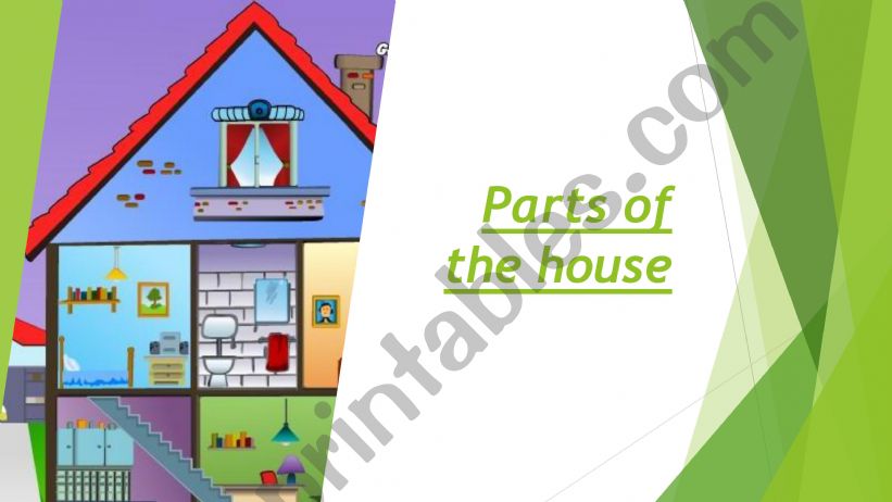 Parts of the house powerpoint