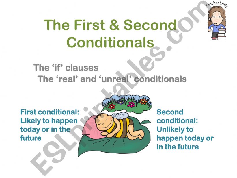 First and Second Conditionals powerpoint