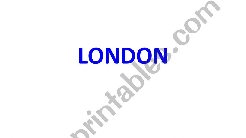London powerpoint