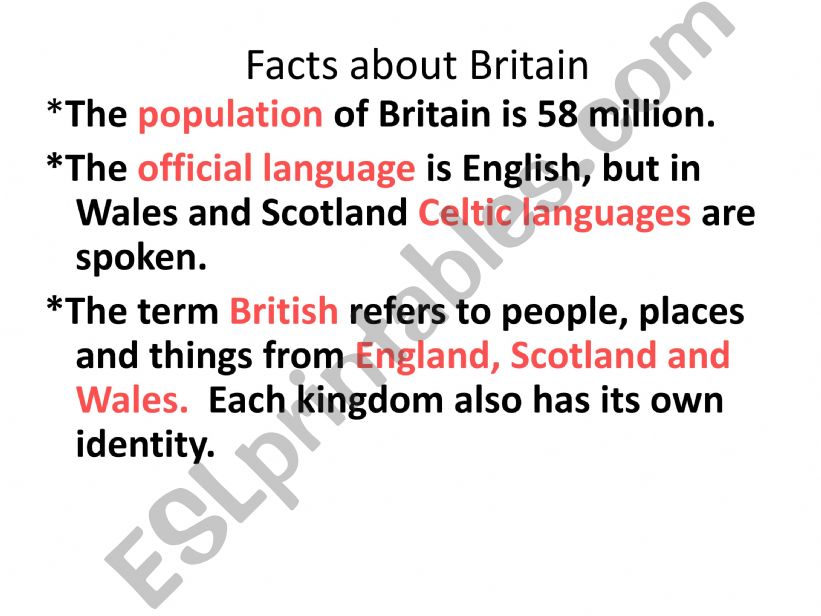 Britain powerpoint