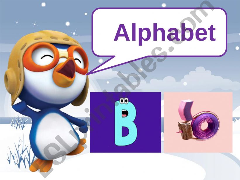 THE LETTER b powerpoint
