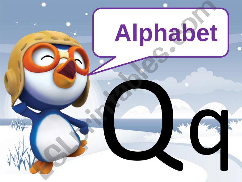 alphabet letter q powerpoint