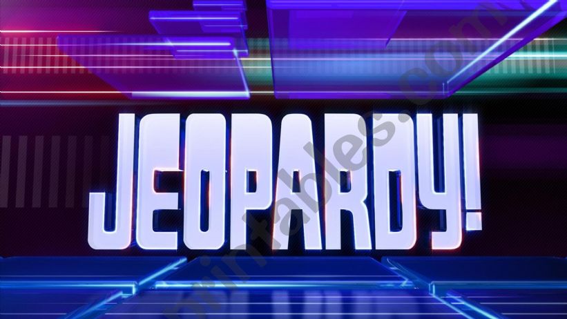 Jeopardy ESL Game powerpoint