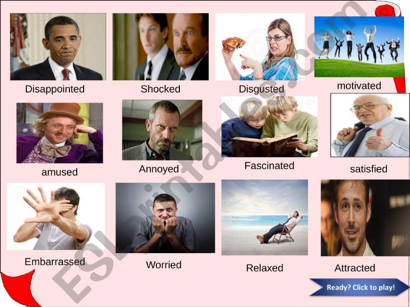 feelings and emotions powerpoint