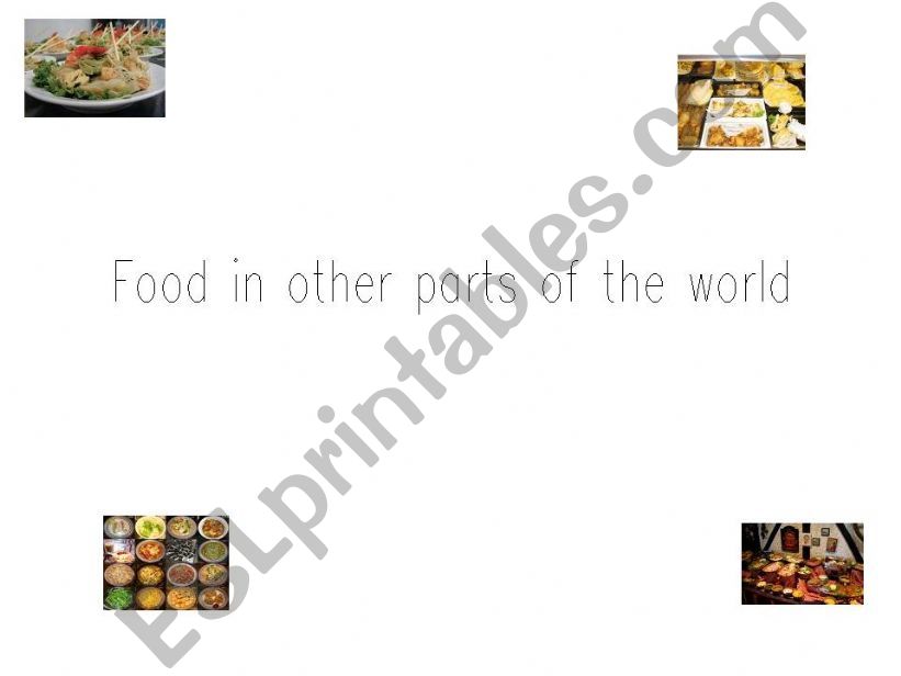 International food powerpoint