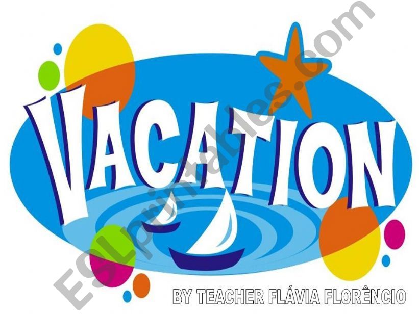 VACATION powerpoint