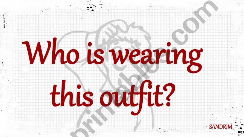 Clothes powerpoint