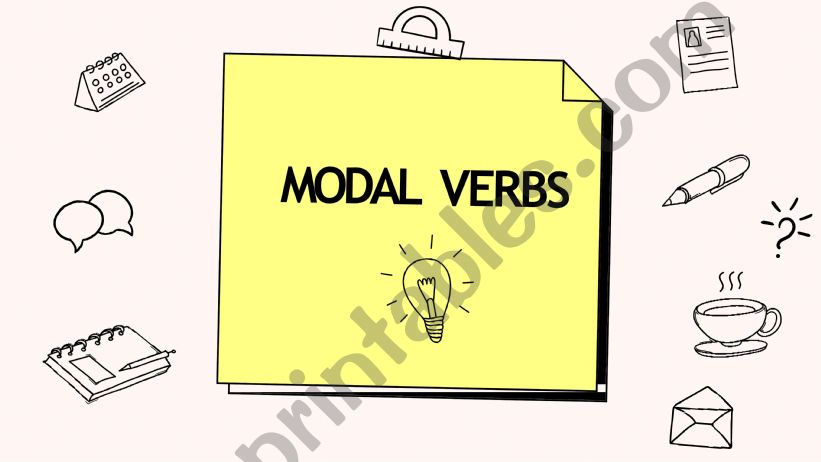 Modal Verbs powerpoint