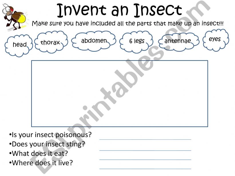 Invent an Insect powerpoint