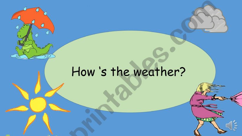 How is the weather? powerpoint