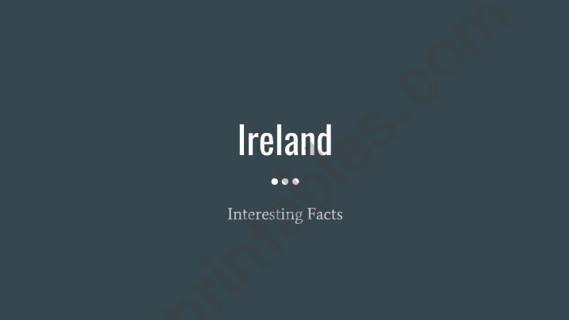 Ireland powerpoint