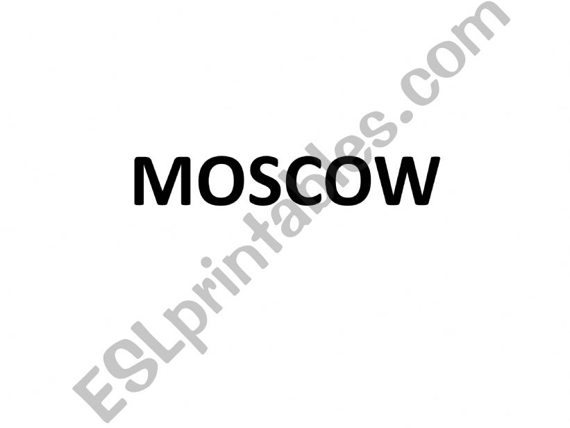 Moscow powerpoint