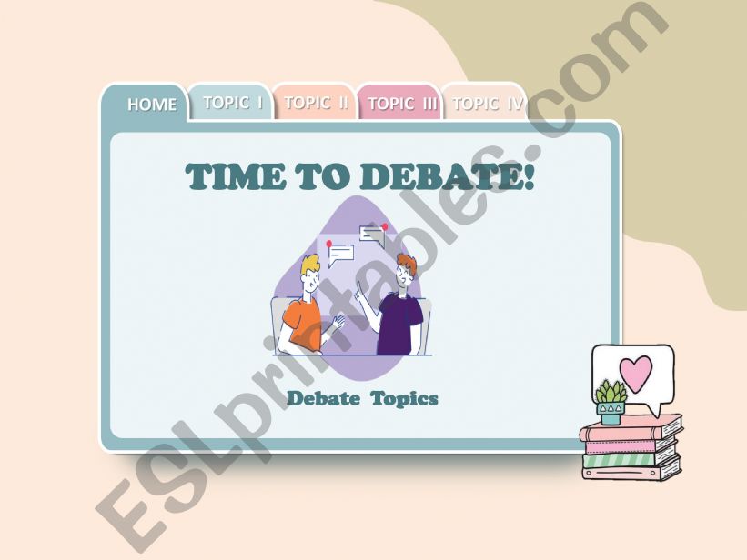 Debate Topics powerpoint