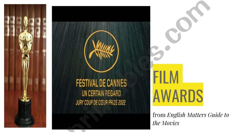 Film Awards powerpoint