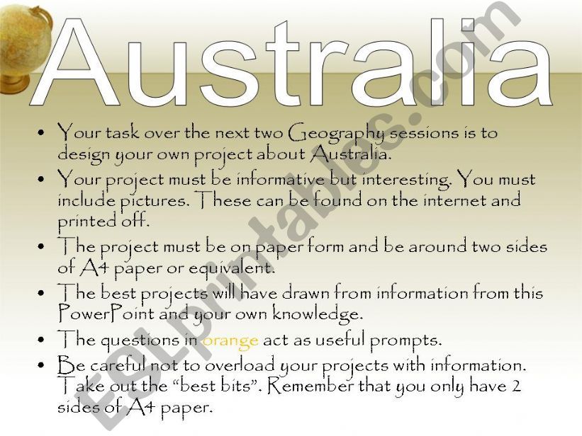 australia powerpoint