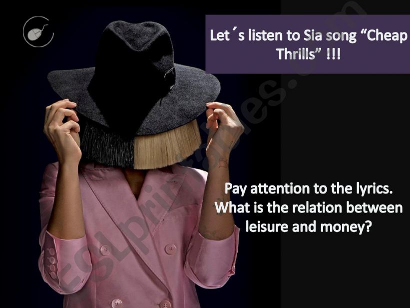 Sia  - Cheap Thrills powerpoint