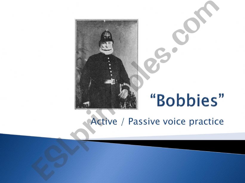 Bobbies powerpoint