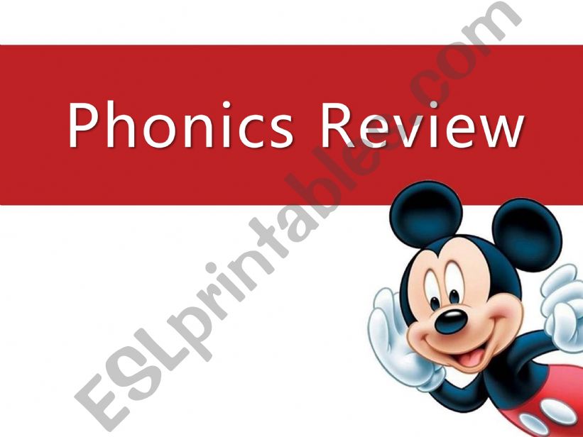 Long Vowels Review powerpoint