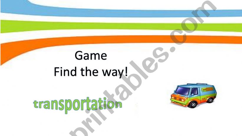 Geme Find the Way (transportation)