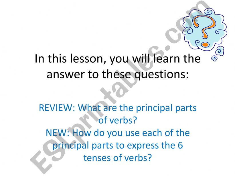 Tenses powerpoint