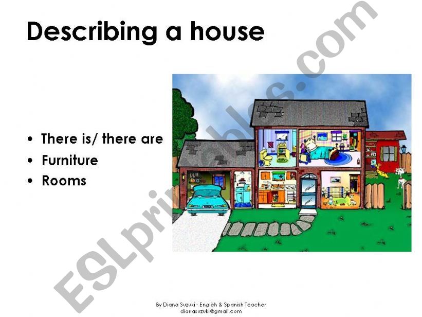 Describing a house powerpoint